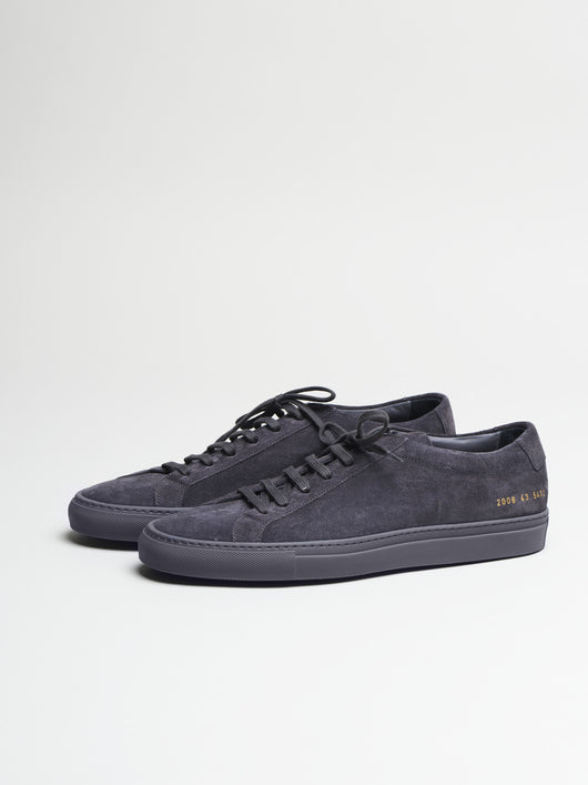 Achilles Low, Dark Grey Suede