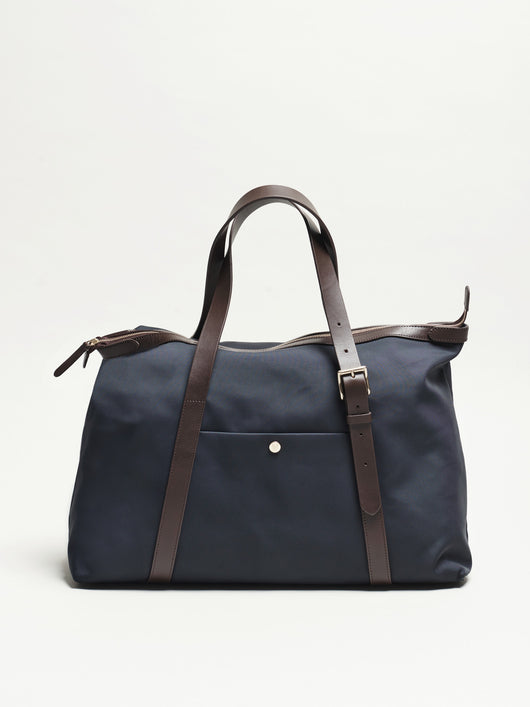 M/S Holdall, Navy/Dark Brown
